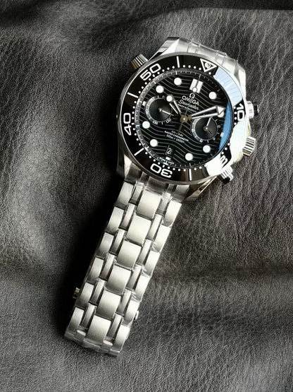 Black Steel - Grey Steel - Quartz - Automatic - 42mm