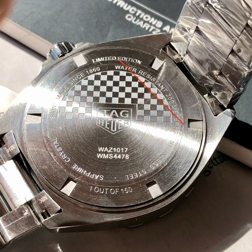 Green - White 904L steel - Quartz - 41mm