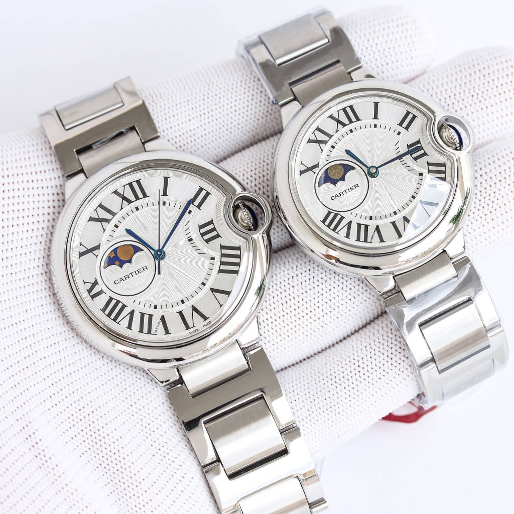 White Silver- Silver 904L Steel - Automatic - 42mm/36mm