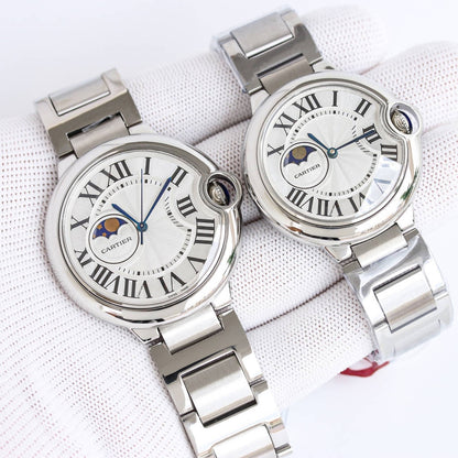 White Silver- Silver 904L Steel - Automatic - 42mm/36mm