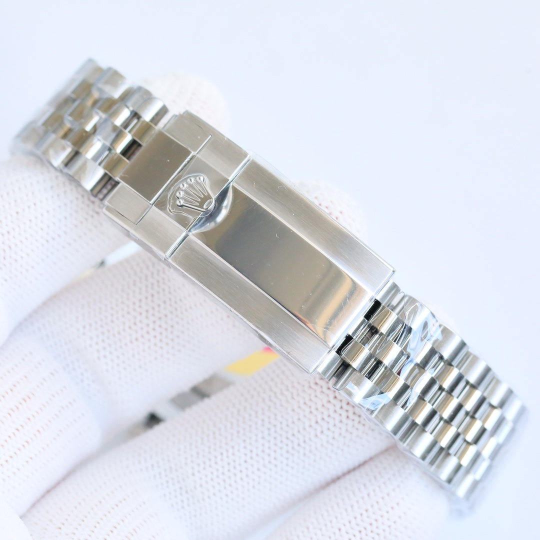 Black Green - Silver 904L Steel -Automatic - 40mm